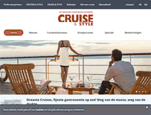 Tablet Screenshot of cruisestyle.be